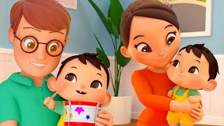 Play with Mommy Song 🛝🎶| Lellobee | Super Moms | Nursery Rhymes and kids songs 🌸