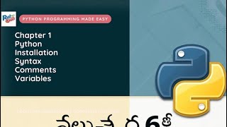 Chapter 1 Python Tutorial for Beginners: Introduction, Installation, Syntax, Comments & Variables