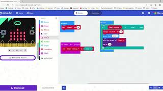 Micro:bit countdown exercise timer