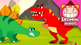 ¡Salven al estegosaurio! | Equipo de Dino Rescate | Videos de dinosaurios para niños | REDMON NiÑOS