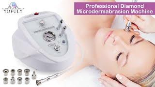 Yofuly 65-68cmhg Diamond Microdermabrasion Machine