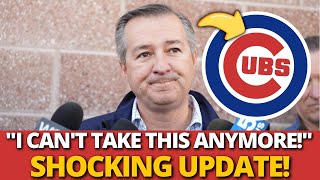 CUBS OWNER LOSES PATIENCE AND MAKES SHOCKING REVELATION ABOUT NEGOTIATIONS! CUBS NEWS