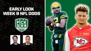 FIRST LOOK AT WEEK 9 NFL LINES I NFL WEEK 9 EARLY PICKS, PREDICTIONS & BETTING ADVICE
