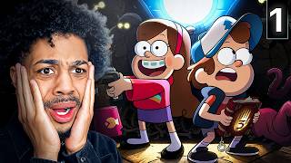 FIRST TIME WATCHING GRAVITY FALLS!!