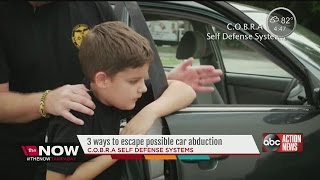 Ways your kids can escape a possible car abduction