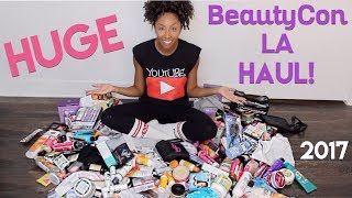 HUGE BeautyCon LA 2017 Haul | BiancaReneeToday