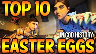 Top 10 "BEST EASTER EGGS" in COD HISTORY (Top Ten) Call of Duty | Chaos