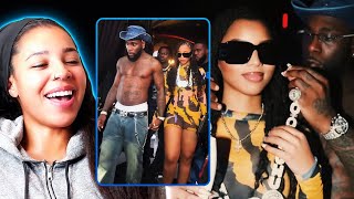 Burna Boy Steps Out With Chloe Bailey \u0026 His Ex Stefflon Don Crashes Out | Reaction