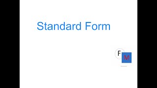 Standard Form