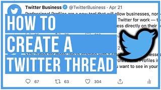How To Create A Twitter Thread - Desktop and Mobile