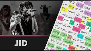 JID on Do It Like Me - Lyrics, Rhymes Highlighted (377)