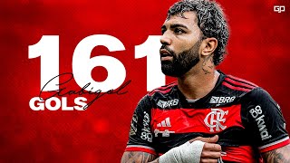 TODOS OS 161 GOLS DO GABIGOL PELO FLAMENGO