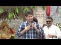 mahesh babu gets very emotional about vijaya nirmala vijaya nirmala statue inauguration