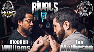 Rivals 1 Armwrestling - Match 18  |  Ian Matheson vs. Stephen Williams