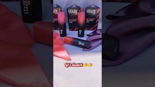 Viral 3 in 1 lipstick ft.staze9to9, lip swatch #viral #3in1 #lipstick