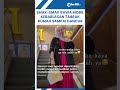 Viral Video Emak emak Bawa Mobil Kebablasan Tabrak Rumah sampai Hancur