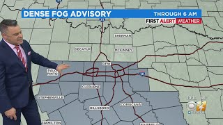 Dense Fog Advisory Until 6AM Tuesday