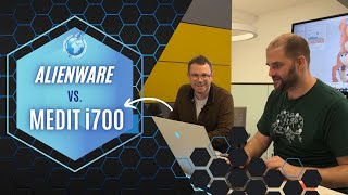 Medit i700 speed test on two different High spec Dell Alienware laptops