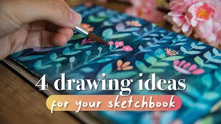 Art Journal Ideas for Beginners // How to fill a Sketchbook