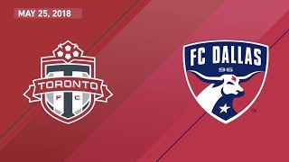 HIGHLIGHTS: Toronto FC vs. FC Dallas | May 25, 2018 HIGHLIGHTS: Toronto FC vs. FC Dallas | May 25, 2018