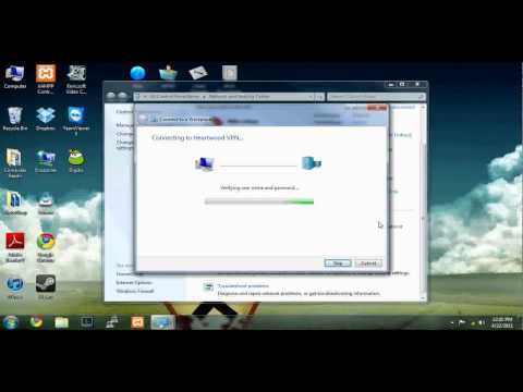 Setting up a VPN Connection in Windows 7