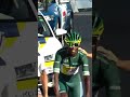 “HIS CHAMPAGNE MOMENT!” 🍾The moment Biniam Girmay secured the Green Jersey 👏