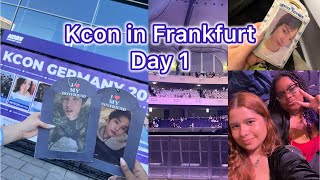 JUYEON FROM TBZ BLEW ME A KISS 😳😳 [Kcon Frankfurt Vlog] DAY 1