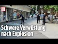 Explosion in Oberhausen: Sprengstoffanschlag auf Büro der Linken