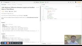 LeetCode 1509 | Minimum Difference Between Largest and Smallest Value in Three Moves