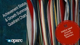 NWEA MAP Growth Basics for Teachers: Achievement Status & Growth Summary Quadrant Chart
