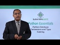 Python - Datatype Conversion and Type Casting