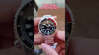 Relógio Citizen Promaster Marine NY0085-86E Aro Coca Cola #citizen #altarelojoaria