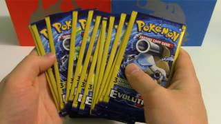 12 Weighed Evolutions Dollar Tree Pack Opening - Goodbye XY