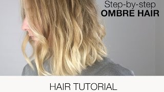 Ombre hair tutorial