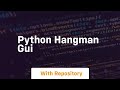python hangman gui