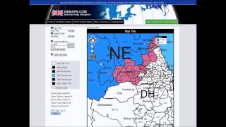 UK Postcode Districts Map Tutorial