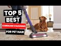 Top 5: BEST Cordless Vacuums For Pet Hair (2024)