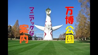 カンちゃんの公園散歩シリーズ　一緒に大阪万博記念公園をぶらぶら　マニアックなところを紹介します！　空中散歩「ソラード」や「大阪のストーンヘンジ」（テングタケ大量発生中＾＾；）「冬ソナロード」等々