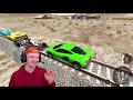 TRAIN vs $20,000,000 SUPER CARS!