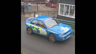 Subaru rally car heat elimination run 2.40 off the line shelsley Walsh Quick 60