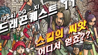 [PS4]  드래곤퀘스트11 - 스킬의씨앗 얻기 : 올스킬마스터를 위해!!