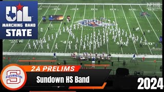 Sundown HS Band @UIL 2A State Marching Contest Prelims 2024