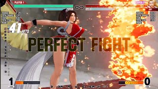 【KOF15】ver2.41　不知火舞　10割コンボ❤️　THE KING OF FIGHTERS XV　Mai Shiranui　#KOFXV