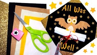 HARRY POTTER Themed Graduation Cap