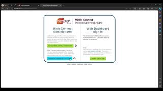 Installing Mirth Connect and Administrator Launcher