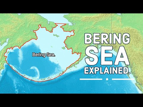 Where is the location of the Bering Sea?