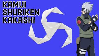 How To Make a Paper Kamui Shuriken Kakashi | Origami Ninja Star Naruto | PAPER NINJA WEAPONS