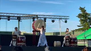 菊理／珠洲羽黒神社宮司　2024/8/14 珠洲　#祈り #能登復興#和太鼓#taiko