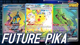 Stellar Terastal Pikachu ex Slides Right into Future Box Decks