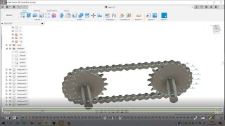 Menggambar Gear Sproket Per step by Autodesk Fusion 360